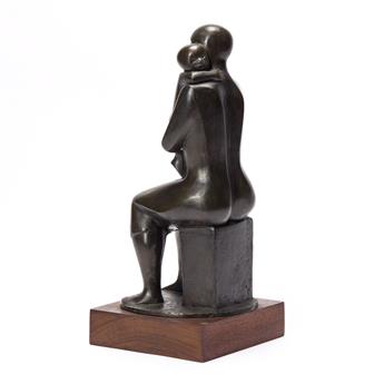 ELIZABETH CATLETT (1915 - 2012) Mother and Child.